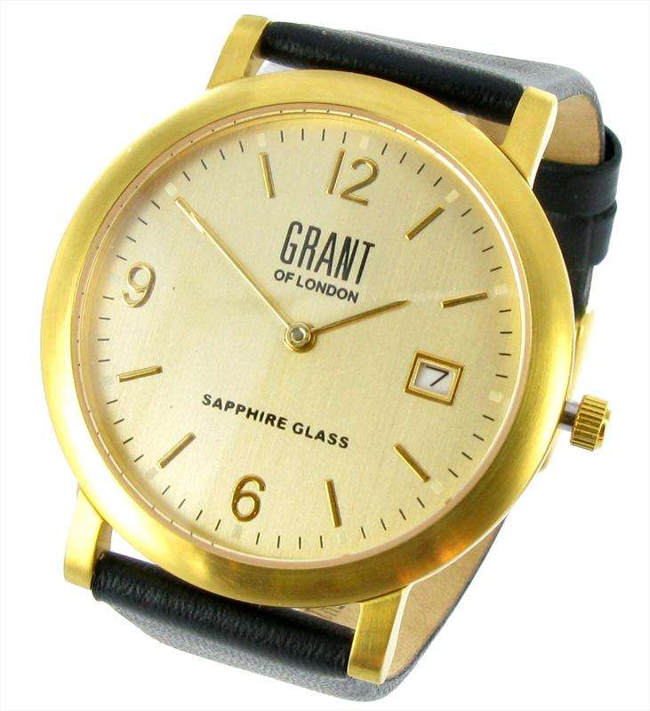 Watch - Skinny Mens Gold