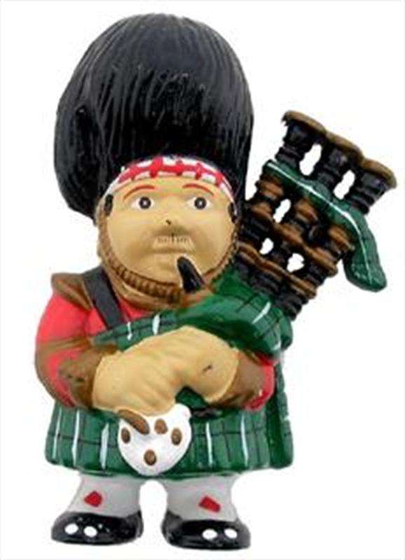 Figurine - Scotsman Green Dress