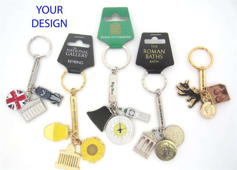 Private Label - 3 Charm Keyring