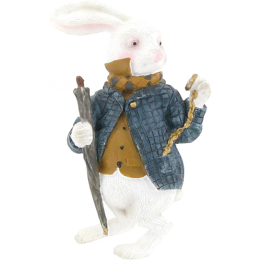 Magnet - Alice White Rabbit with Watch