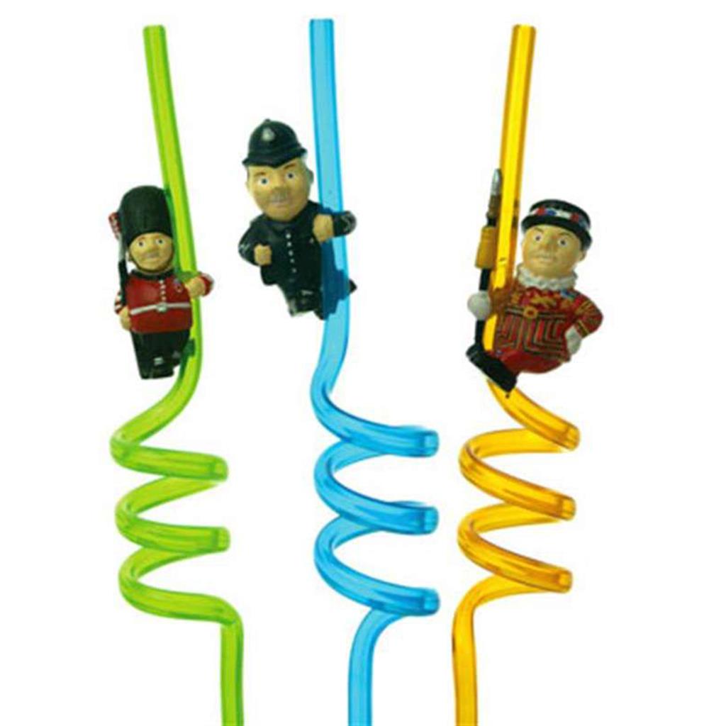 Custom - Straw with 3D Figurine