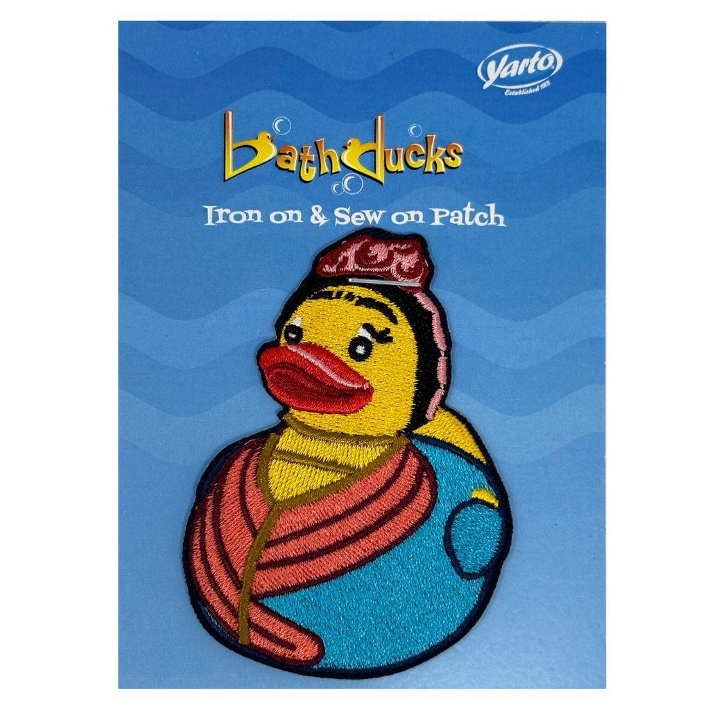 Embroidered Patch Frida Duck