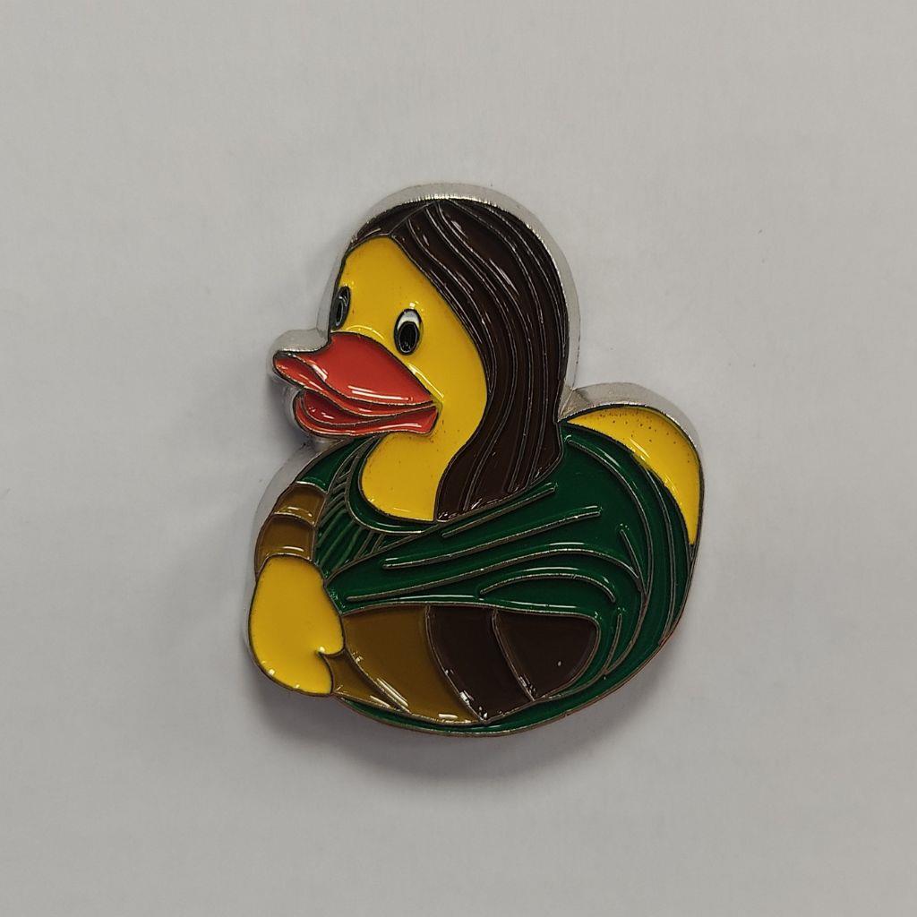 Pin Mona Lisa Duck